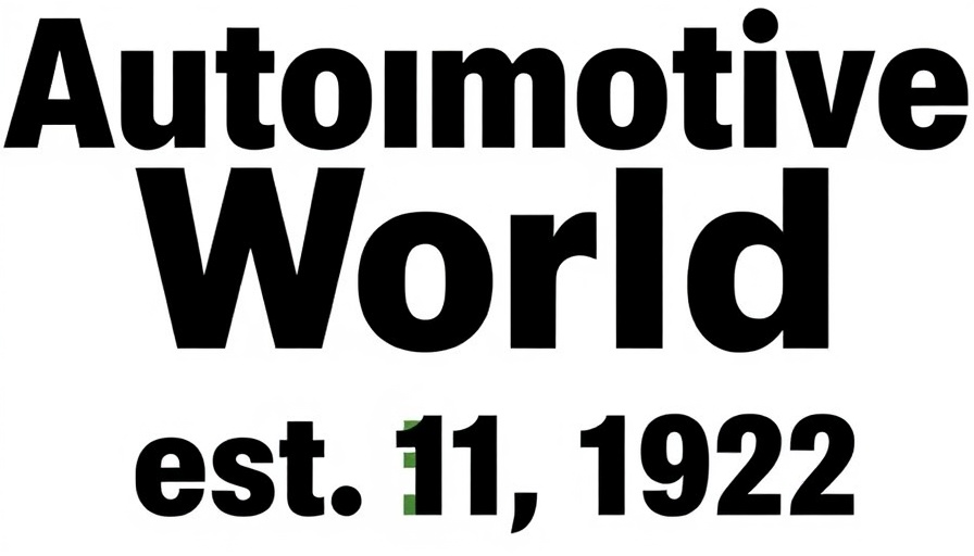 Bold Automotive World logo with establishment year.