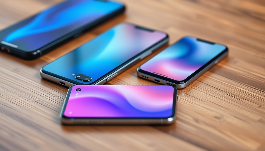 Collection of best phones you can't buy in the US arranged diagonally.