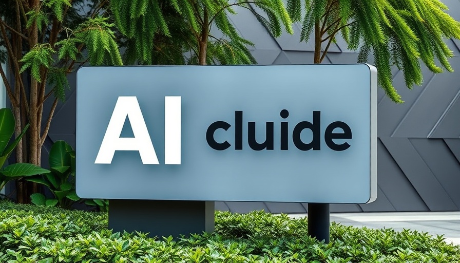 Claude Pro AI subscription features sign with lush background.