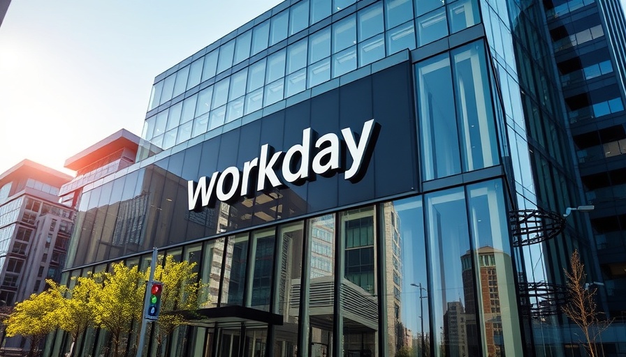 Workday office building showcasing AI tools for developers.