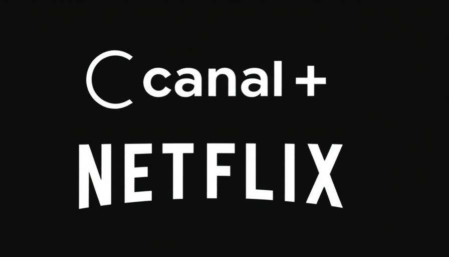 Canal+ and Netflix logos representing their partnership