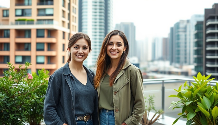 Two women outdoors illustrating AI-powered workflow automation concept