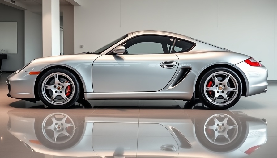 2007 Porsche Cayman S in showroom, auction price