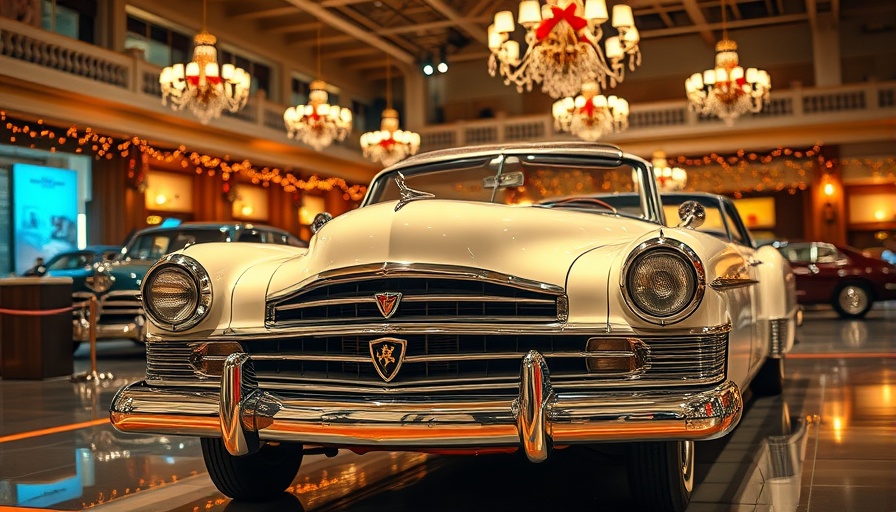 Chrysler car displayed at 100th Anniversary Celebration event.
