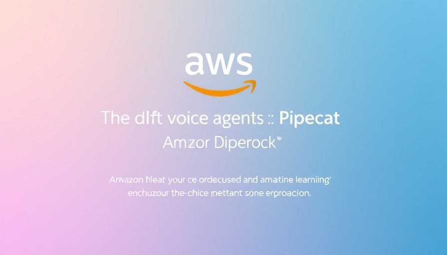 AI voice agents with Pipecat and Amazon Bedrock banner