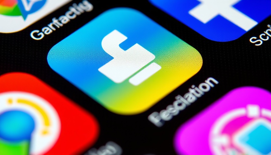 Close-up of App Store icon on digital screen showcasing AI Powered App Store Tags