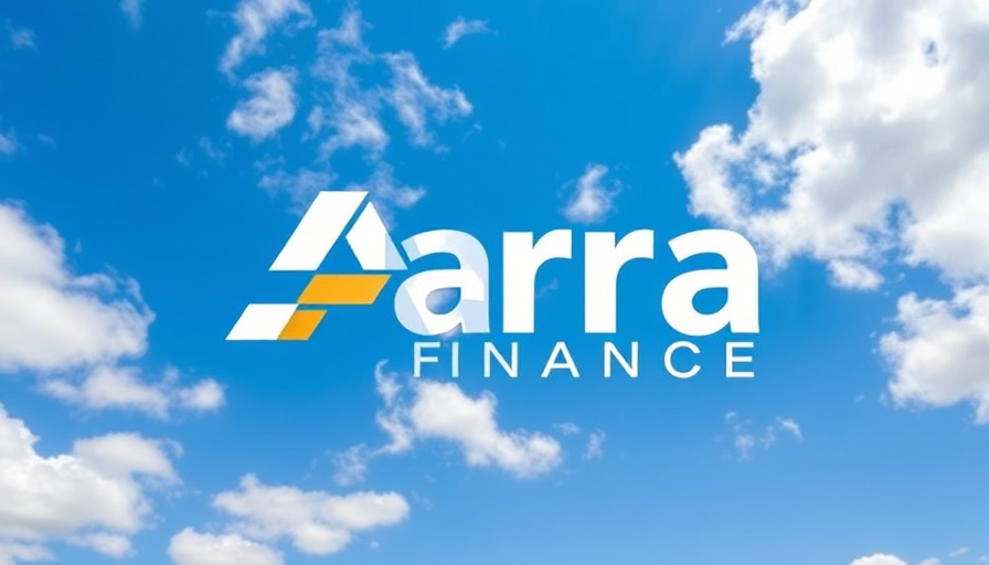 Arra Finance logo with cloudy sky background representing acquisition.