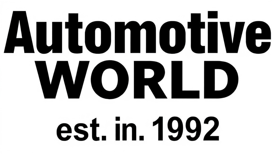 Automotive World logo in bold black font.