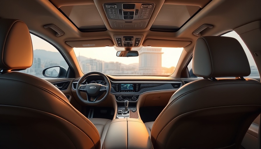 2026 Genesis GV70 interior with modern design and advanced tech, photorealistic.
