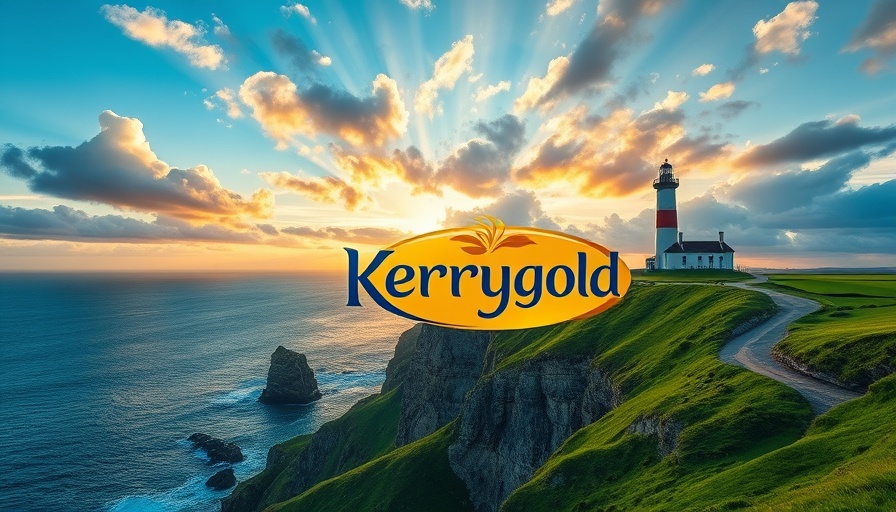 Kerrygold butter-themed influencer trip scenic coastal view.