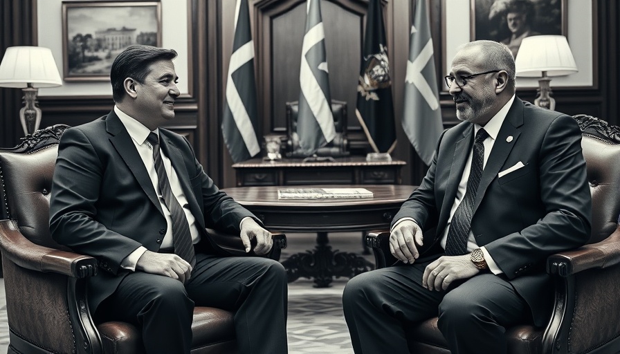 State of Journalism 2025 interview setting in a formal office.