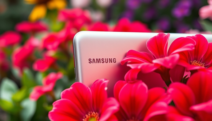 Samsung Galaxy Tab S10 FE+ with logo, review setting.
