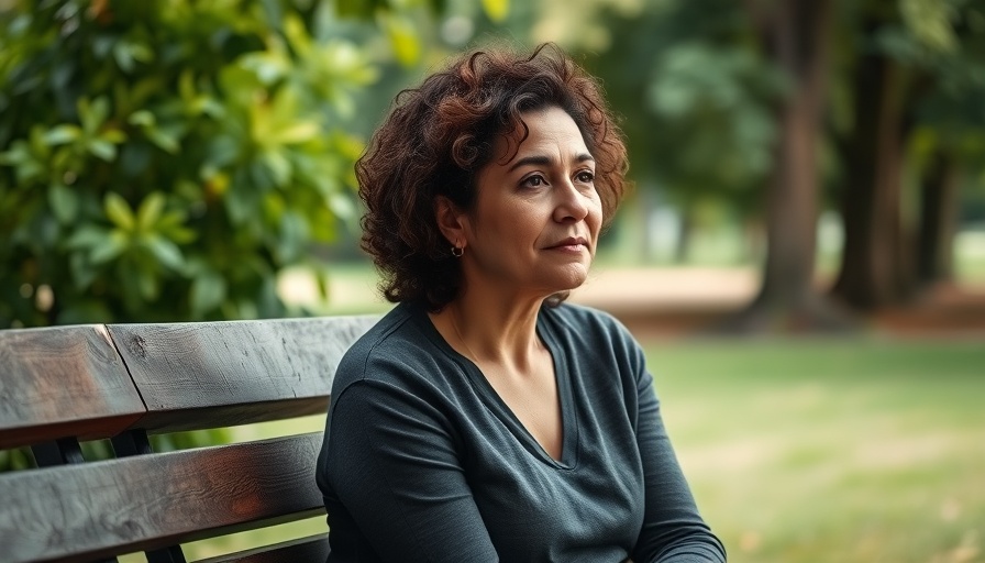 Thoughtful woman in a park, illustrating how AI can improve a city.