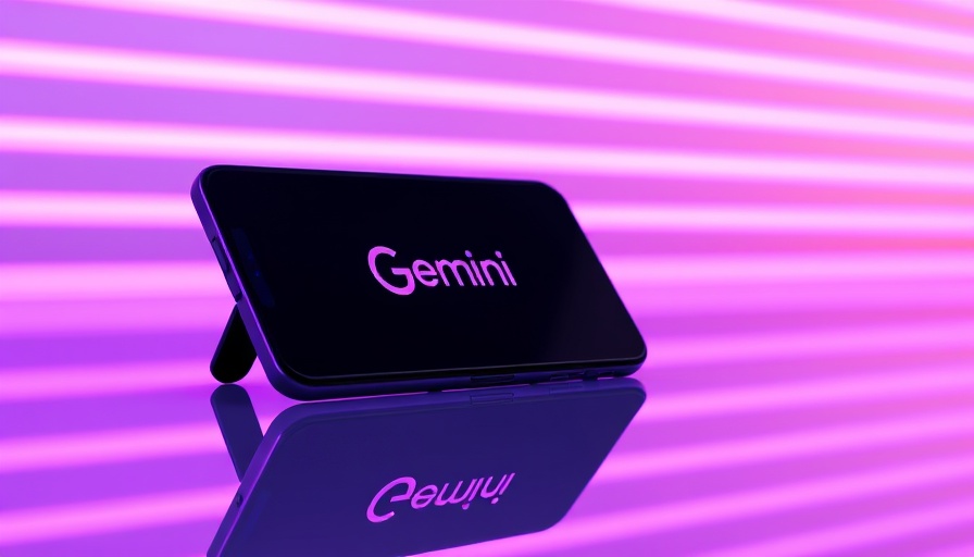 Auto-Summarize PDFs with Gemini on sleek smartphone display.