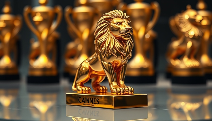 Golden Cannes Lion trophy, symbolizing Cannes Lions 2025 Grand Prix Winners.