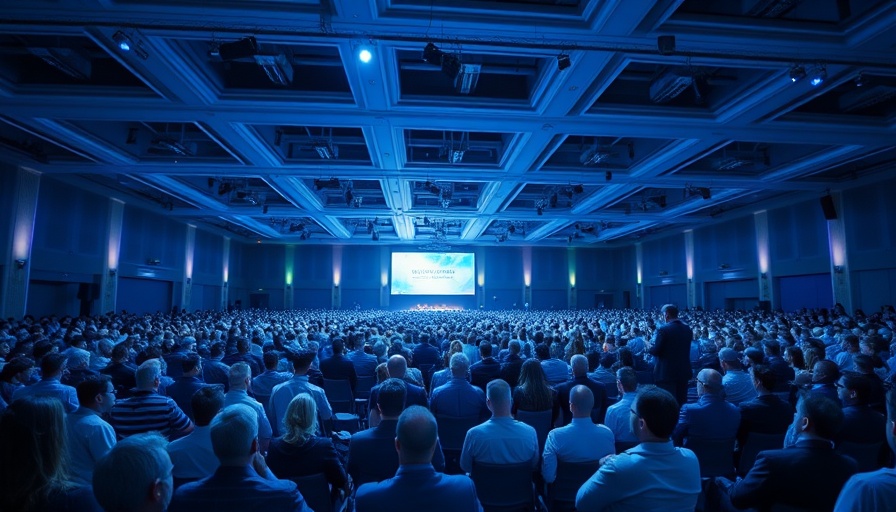 TNW Conference sessions 2025 audience and speaker on stage, blue lighting.