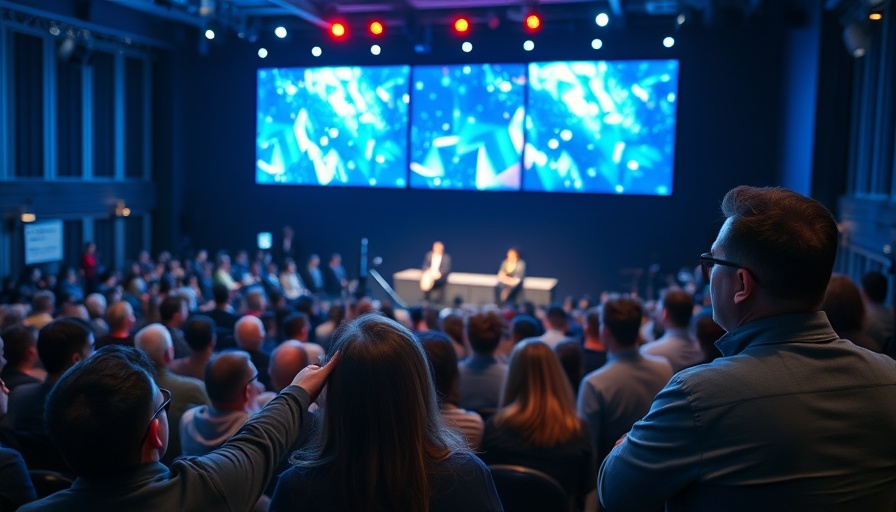 Invest in Young Tech Founders: Engaged audience at tech conference.