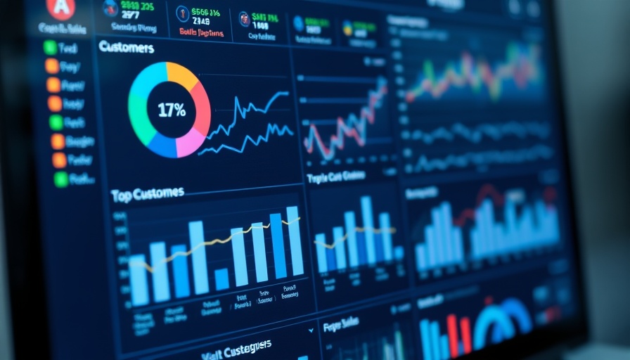 Conversational Data Assistants dashboard with sales analysis.