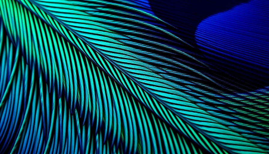 Colorful peacock feather close-up representing Sudarshan's Global Pigment Expansion.