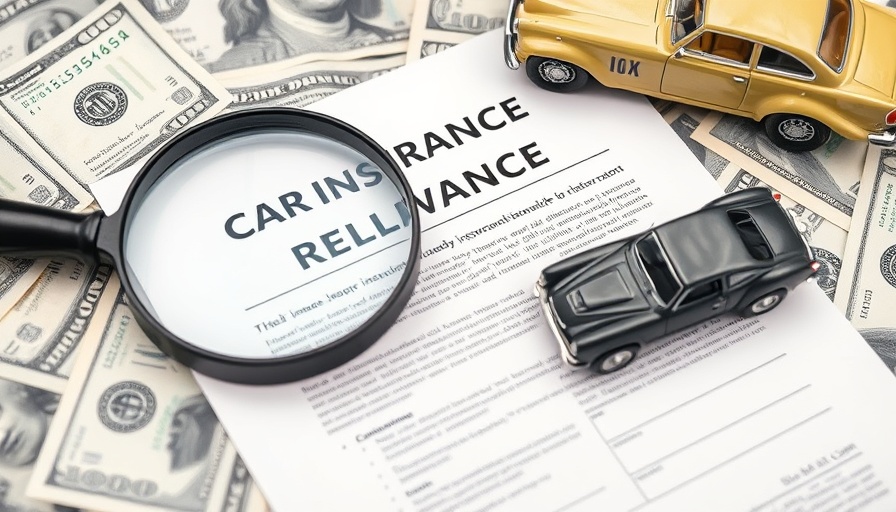 Diciest driving cities auto insurance costs visualized with policy and magnifier.
