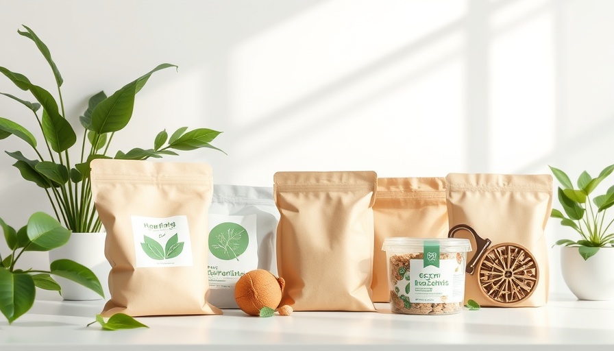 Eco-friendly packaging materials symbolizing sustainability in packaging.