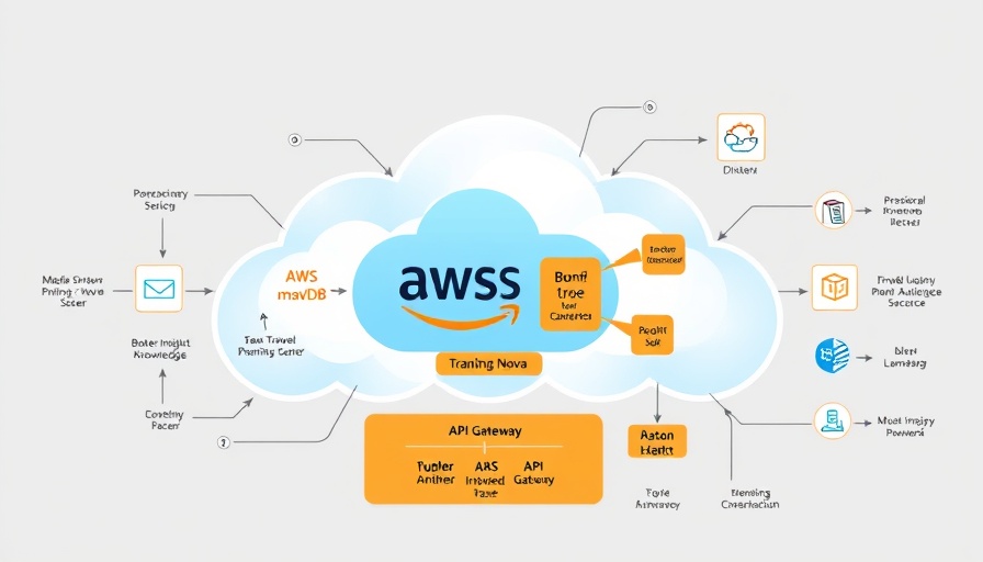 Cloud-based AI Travel Planning with Amazon Nova architecture diagram.