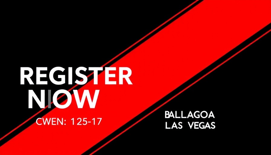 Auto finance leadership event banner with registration details.