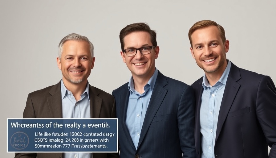 Professional group portrait with event detail for automotive training center.