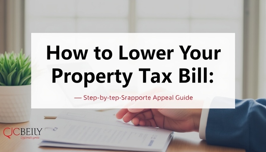 How to Lower Your Property Tax Bill: a Step-by-Step Appeal Guide