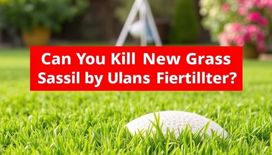 Can You Kill New Grass by Using Fertilizer?