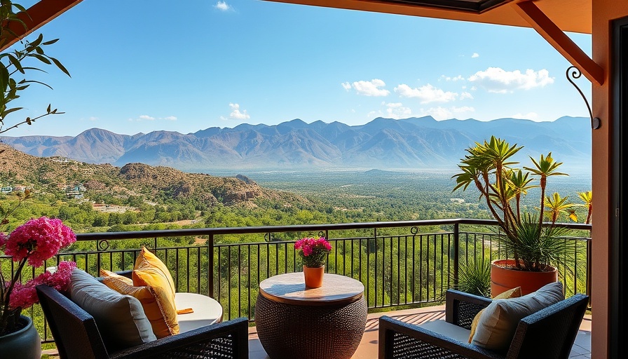Scenic detour to the Atlas Mountains from Marrakech, mountain view.