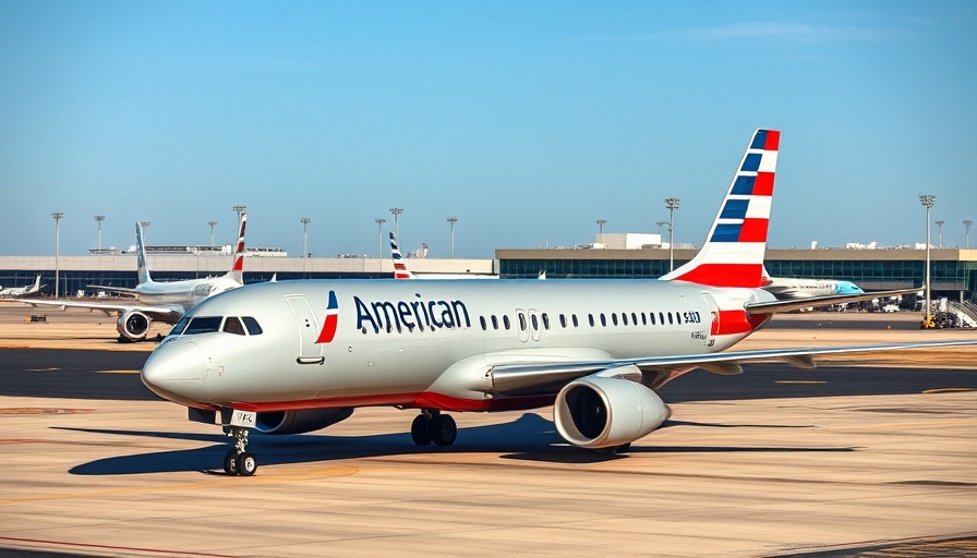 American Airlines new routes Latin America, airplane on tarmac