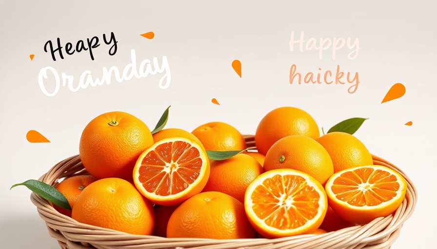 Can Dogs Eat Oranges text with a basket of oranges.