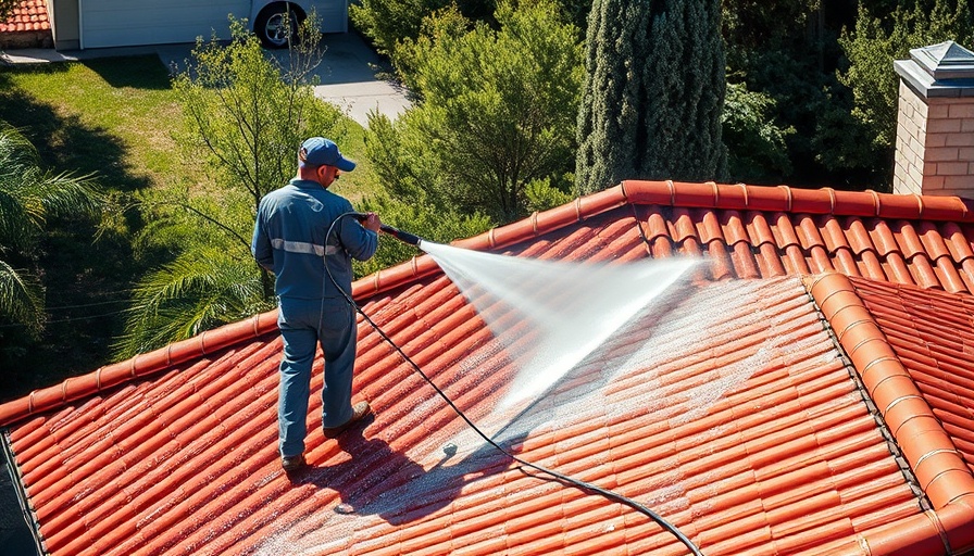 New roof cleaning to increase home value
