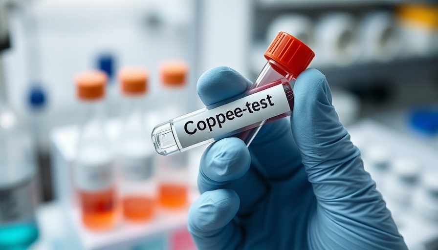 Copper Storage Disease test in pets highlighted with lab setting.