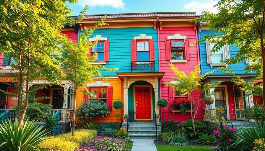 Charming townhouse showcasing house hacking concept.