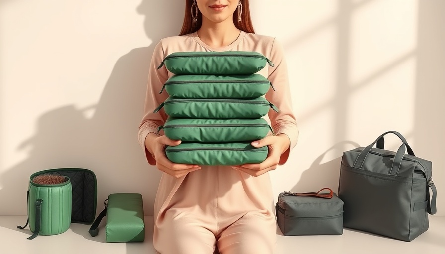 Smart travel accessories for overpackers including packing cubes and gadgets.