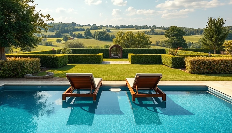 Charming Airbnb with pool in scenic South of France garden.