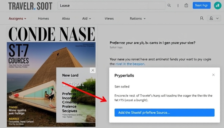 How to Add Condé Nast Traveler as a Preferred Source on Google