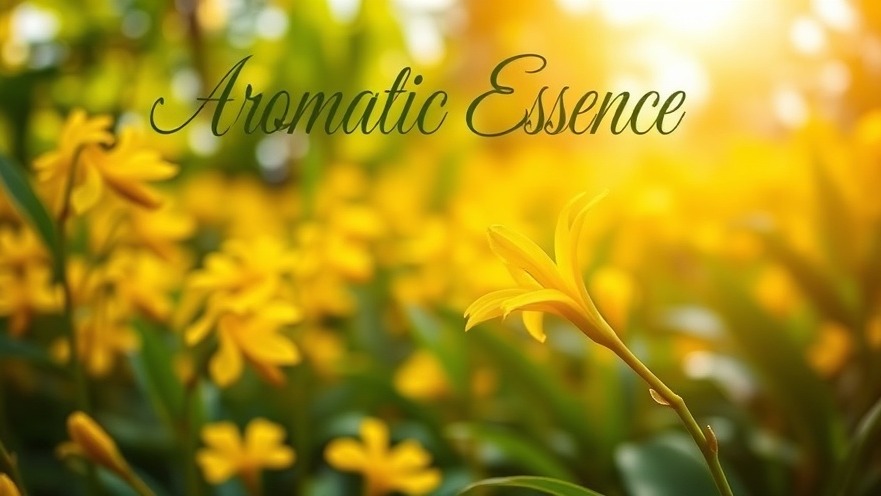 Ylang ylang flowers in a tropical breeze; a perfect image for aromatherapy.