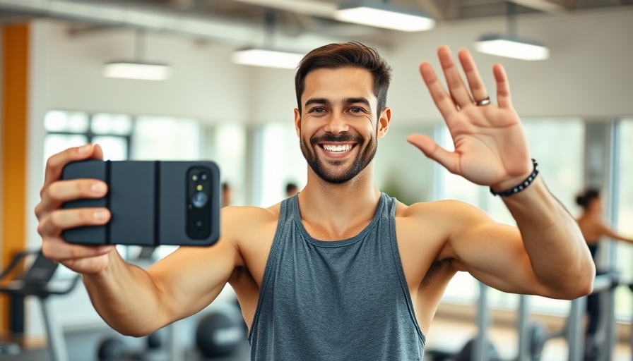Fitness instructor engaging online, finding niche in fitness industry