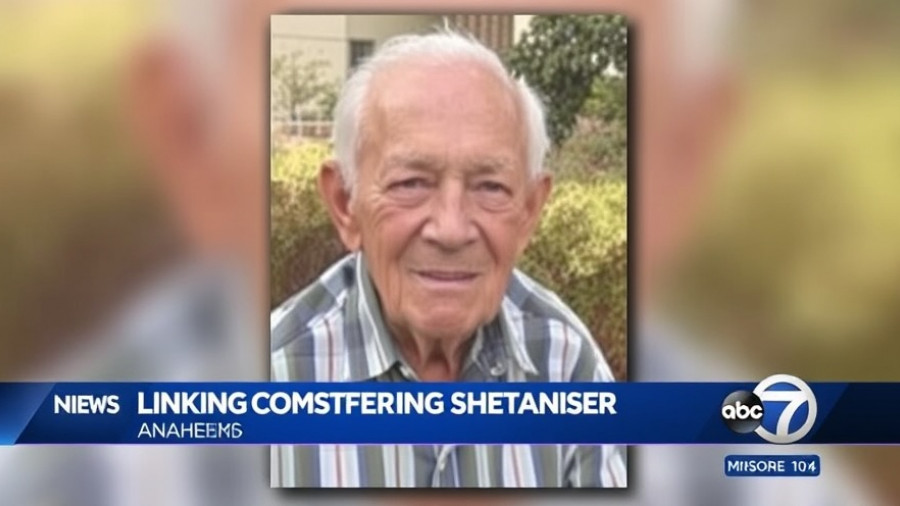Anaheim police seek public's help locating missing 101-year-old man