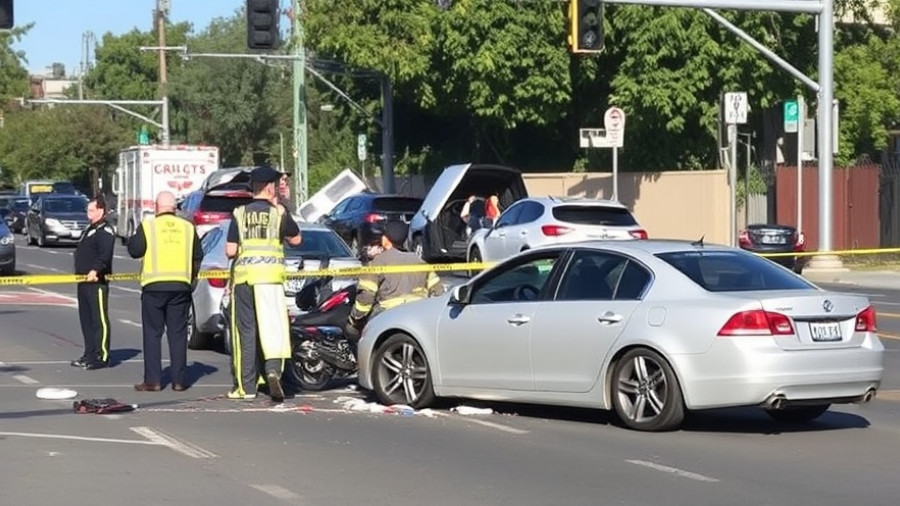 Motorcyclist dead after 4-vehicle crash in Emeryville