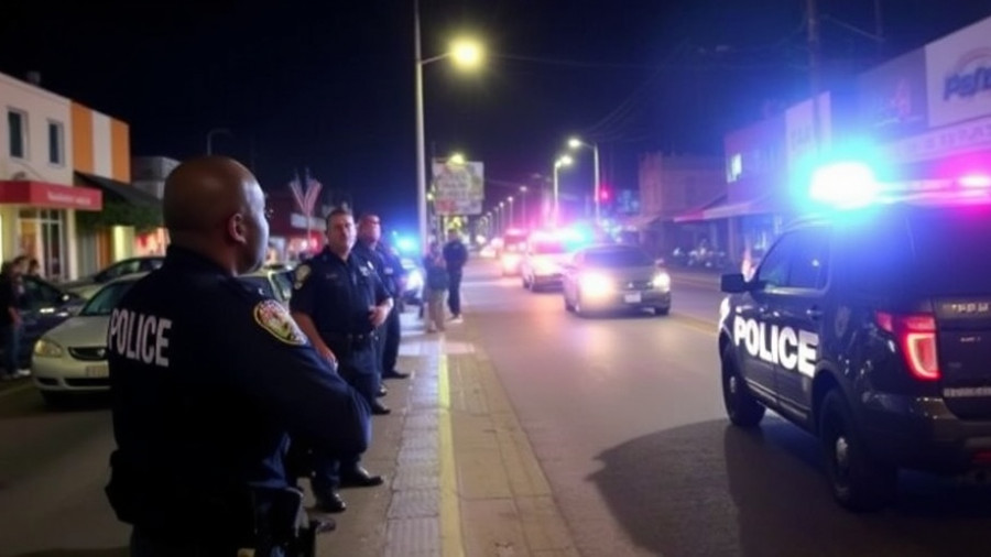 Large police operation carried out in San Pedro