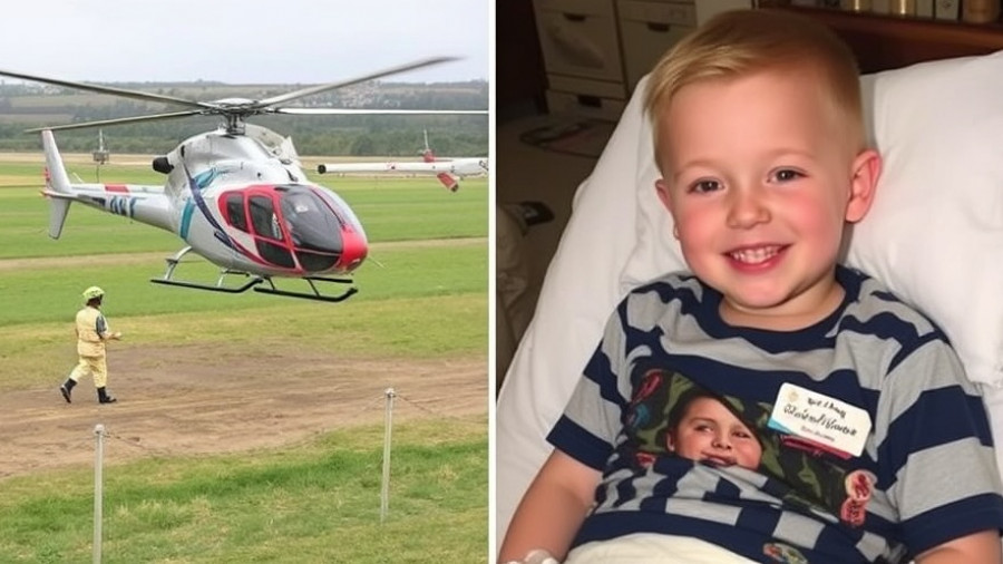 ‘Why did a helicopter land on me?' Boy injured in chopper crash wakes from coma on birthday
