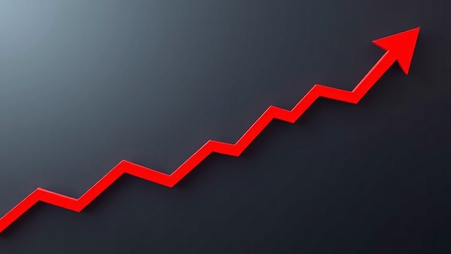 Line graph showing rising Mortgage Market Trends with rate buy-down strategies.