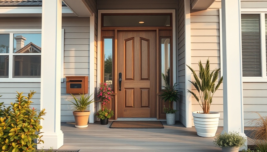 Secure deliveries and home setup with package box on porch.