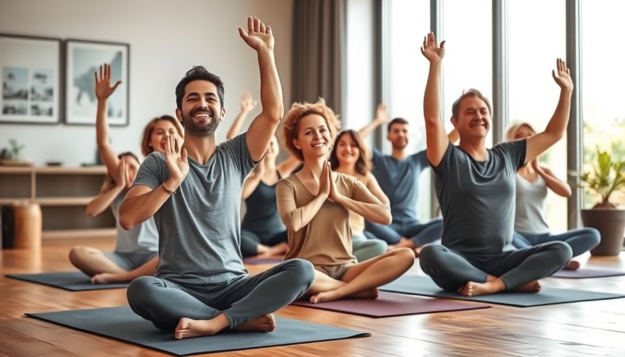 Diverse family practicing yoga for kids indoors, natural light.