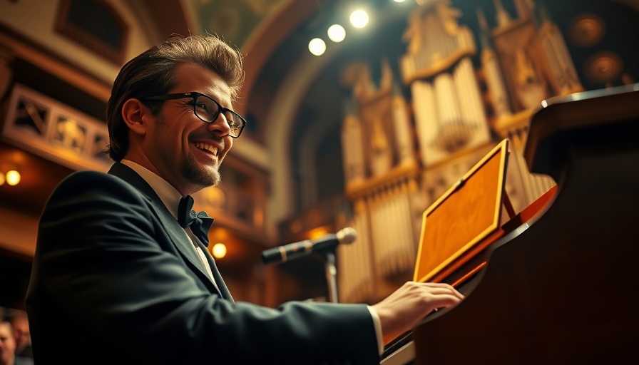 La Jolla Music Society performances musician playing organ