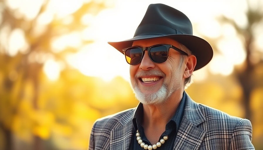 Man in a stylish hat and sunglasses, San Diego Press Club leadership.